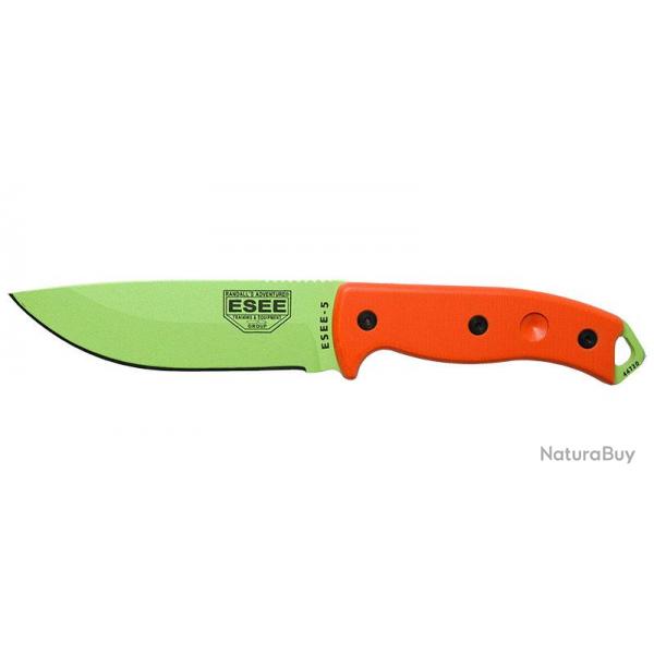 ( ESEE-5 - Lame Venom Green)ESEE-5 - Lame Venom Green