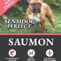 CROQUETTES SENSIDOG Perfect 2 Kg  65% de SAUMON (sans céréales/Grain free)