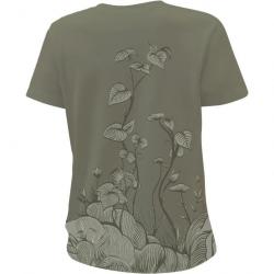 Tee Shirt Coton Bio "Mauvaise Herbe" - Nograd Vert T 1