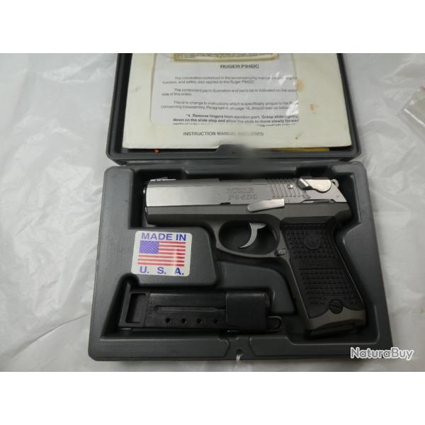 pistolet RUGER  P94 DC  cal 9mm