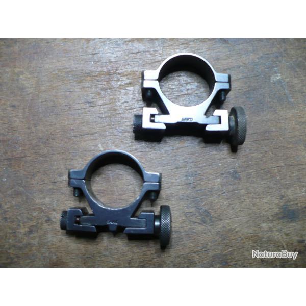 COLLIERS SAKO 25,4MM/HAUTEUR 8MM