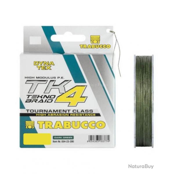 TRABUCCO TRÈSSE DYNATEX TK4 TEKNO BRAID 150M TRABUCCO 0,14mm 150 m