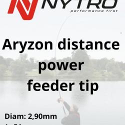 NYTRO SCION FEEDER ARYZON DISTANCE POWER FEEDER TIP NYTRO Orange 1.0oz