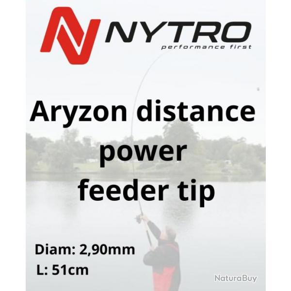 NYTRO SCION FEEDER ARYZON DISTANCE POWER FEEDER TIP NYTRO Orange 1.0oz