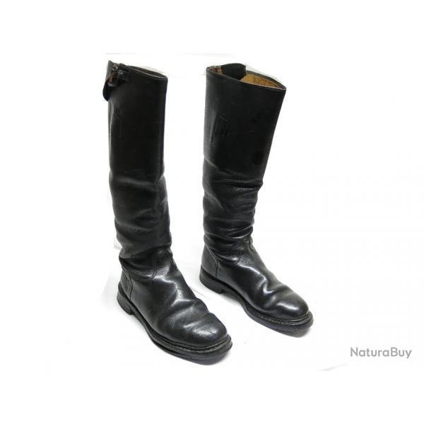 Paire de bottes cuir originales Allemandes  WH ref  5278