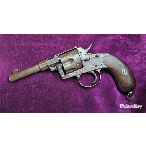 Reichs Revolver Model 1883, Erfurt 1894, mono-matricule, cal 10.6 mm, Catgorie D