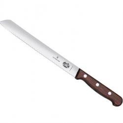 BEL2225 COUTEAU A PAIN VICTORINOX LAME 21CM INOX MANCHE ERABLE NEUF