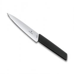 BEL2231 COUTEAU CHEF/CUISINE VICTORINOX LAME 15CM INOX MANCHE POLYPROPYLENE NOIR NEUF