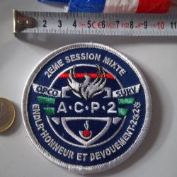 écusson agent de constatation principal douane 2ème classe insigne tissu