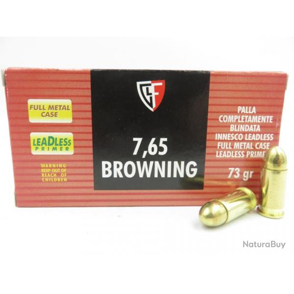 FIOCCHI 765 BROWNING FMJ 73GR X50