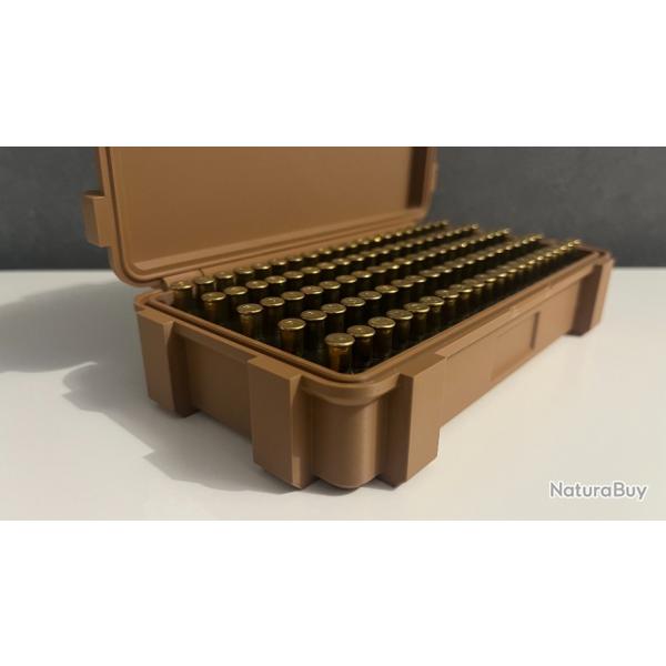 Boite  munitions 22Lr x100 Marron