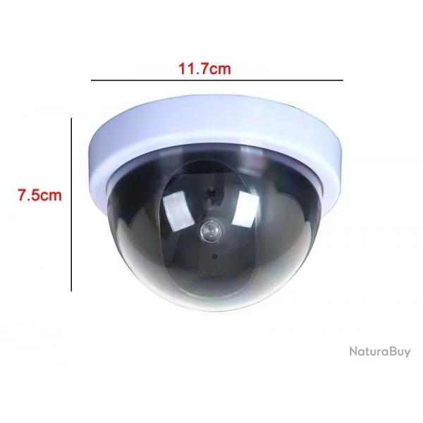 Camra de surveillance factice (Blanche type 1) - LIVRAISON GRATUITE