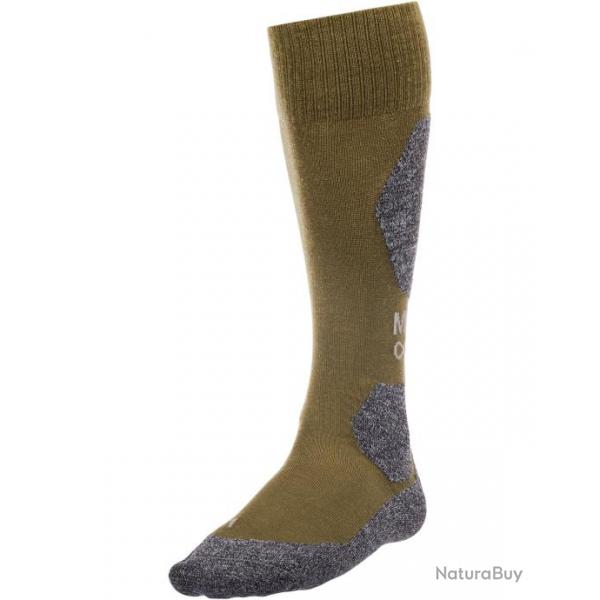 Chaussettes longues en mrinos (Couleur: Oliv, Taille: 39/41)