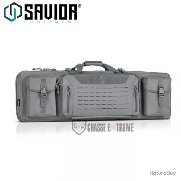 Sac pour Carabine Double SAVIOR Urban Warfare 42" Gris