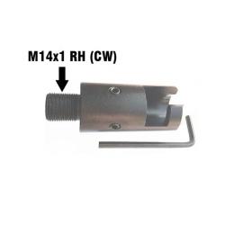 Adaptateur fileté pour Mosin-Nagant 91/30 - M14x1 RH sens horraire (CW)