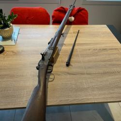 fusil LEBEL 1886 M93 avec baïonnette