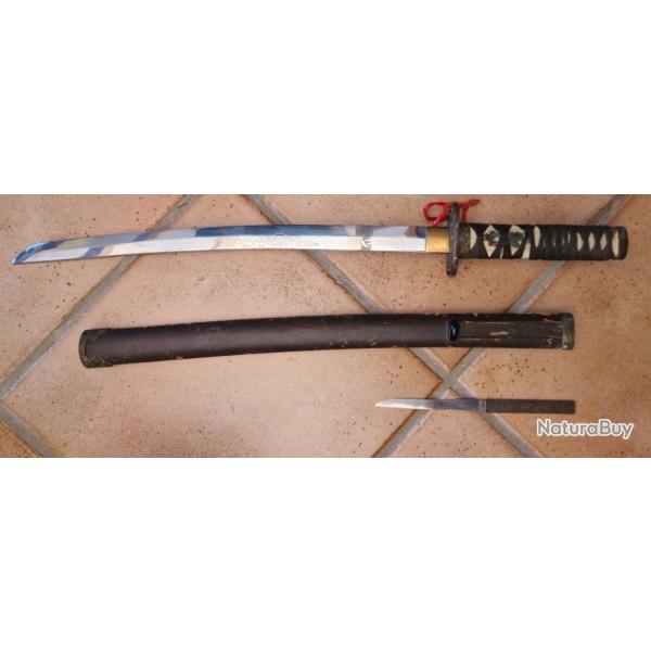 Wakizashi moderne et Kosuka
