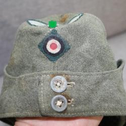 Bonnet de police Wehrmacht 1939-45 authentique calot allemand