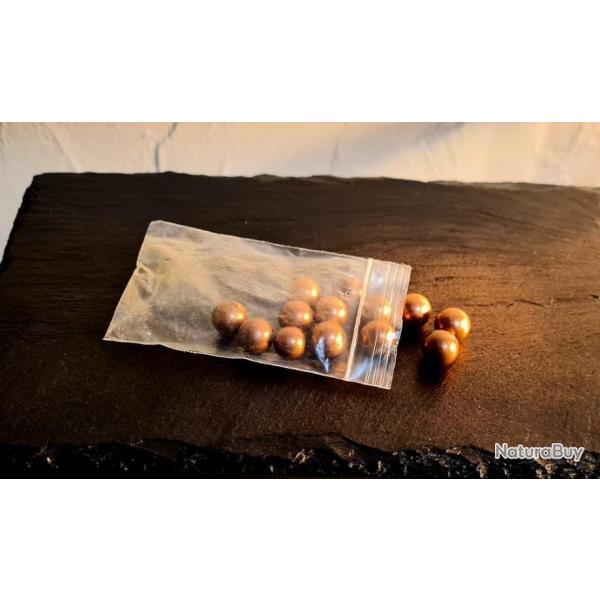 13 MUNITIONS BILLES CUIVR POUR ARME T4E CAL.43 PLUS DE PUISSANCE ET DE PERFORATION!