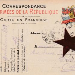 CPA - MILITARIA - correspondance des armées de la république N°048
