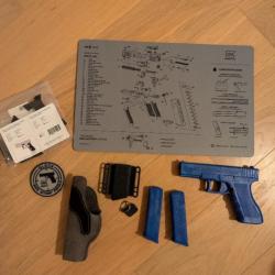 Glock 17 d'entraînement avec holster inside