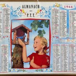 Almanach des postes et télégraphes 1966 PTT