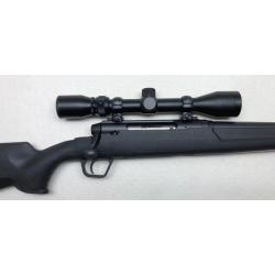 CARABINE A VERROU SAVAGE AXIS XP COMPOSITE NOIRE CAL.30-06 - LUNETTE 3-9X40 CANON FILETE