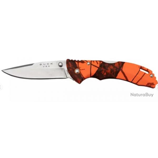 Couteau BUCK Bantam orange camo