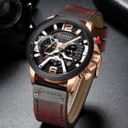 Montre Curren Brun pour homme