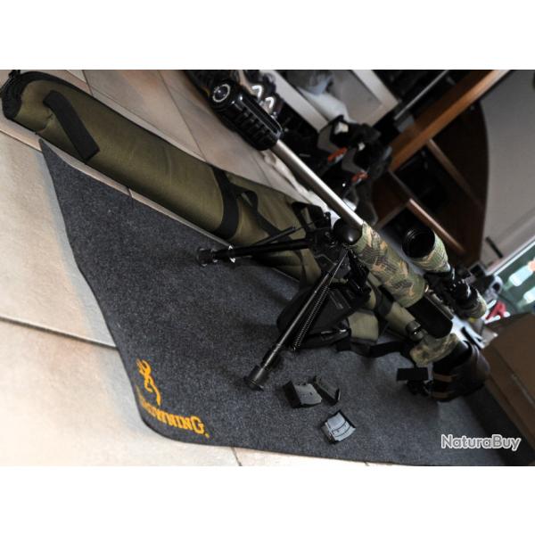 Occasion - Carabine cal.22LR CZ 452-2E ZKM nickele + lunette Burris 4,5-14x42 + accessoires