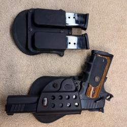 Holster et porte chargeur pour colt 1911 et clones