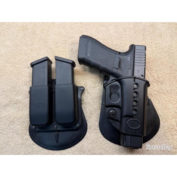 Holster et porte chargeur pour glock 17 gen 4