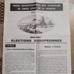 Presse,revue, chasse,Chasseurs de la.manche ,l'etiquenard
