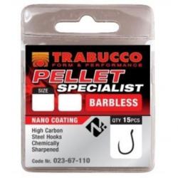 TRABUCCO HAMEÇON WIDE GAPE PELLET BARBLESS TRABUCCO 10