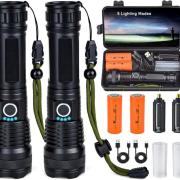 Sencor - Lampe torche rechargeable avec batterie portative LED/21W/3,7V 4400mAh IP44