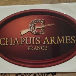 Grand autocollant chasse ,armes françaises, tir ,CHAPUIS