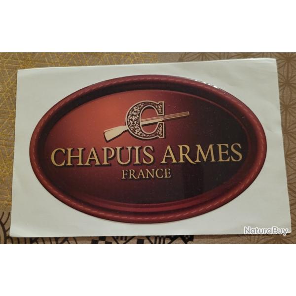 Grand autocollant chasse ,armes franaises, tir ,CHAPUIS