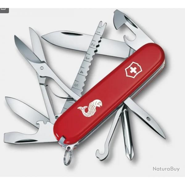 Couteau Victorinox Fisherman Rouge