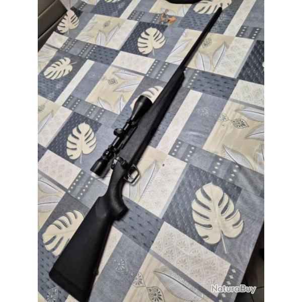 Carabine remington model 783 cal 7rm+lunettes