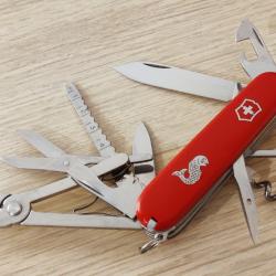 Victorinox couteau suisse Deluxe Angler 1991-1996 Rare Collector