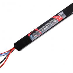 Batterie LiPo 11,1v Stick 1500 mAh T-Dean / Tube Crosse (ASG)