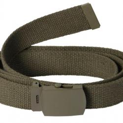 Ceinture toile unie kaki PERCUSSION