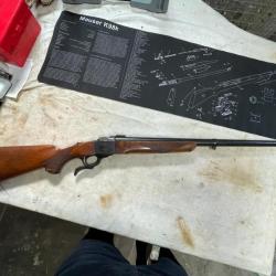 carabine à bloc tombant Ruger n°1 (commémorative centenaire Lyman 1978, datée 1979, cal. 45-70 GOVT.