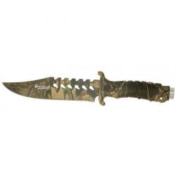 PROMOTION ! Couteau camo lame 15.5 cm Stepland