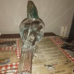 grand oiseau cristal de DAUM 23 cm  1,8 kg cristal et pate de cristal