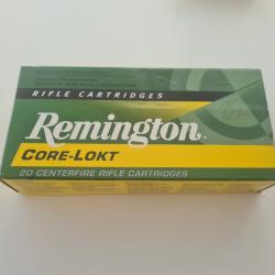 balles calibre 250 SAV 100 gr. Munitions Remington Core-Lokt