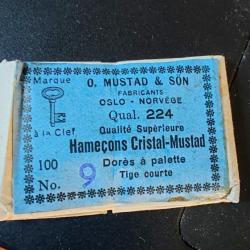 HameçonsCristal  Mustad n°9 par 100