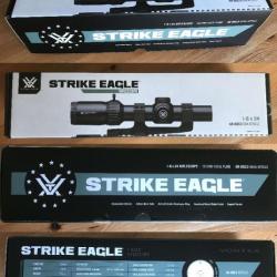 Lunette Vortex Strike Eagle 1-8x24 AR-BDC3 IL SFP (MOA)