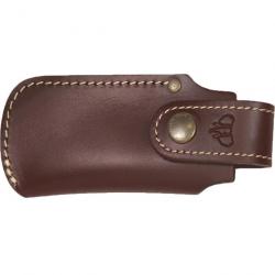 Etui Cudeman Marinera en cuir - Marron