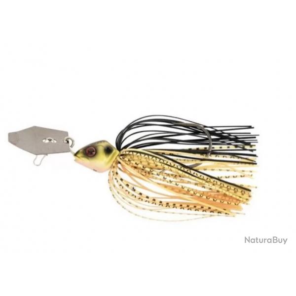 Chatterbait Fox Rage Bladed Jig 17gr 3/0 Black & gold